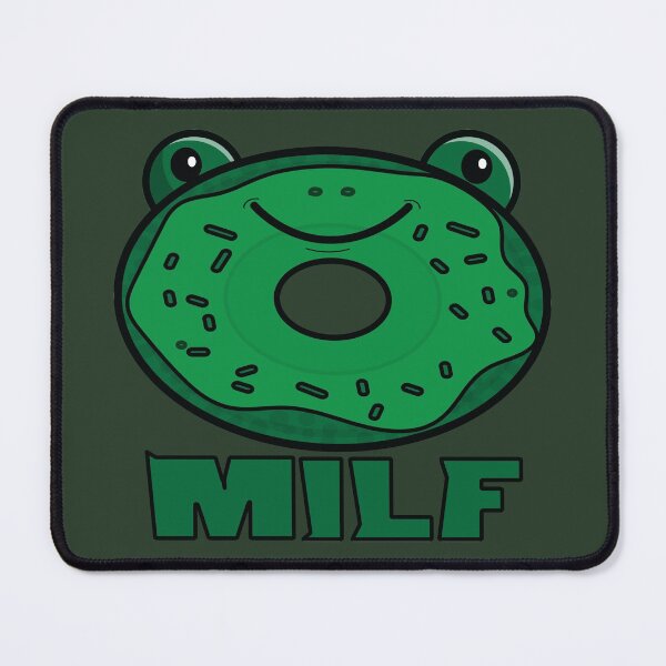 Item preview, Frog doughnut, I love milfs designed and sold by Donutlovers.