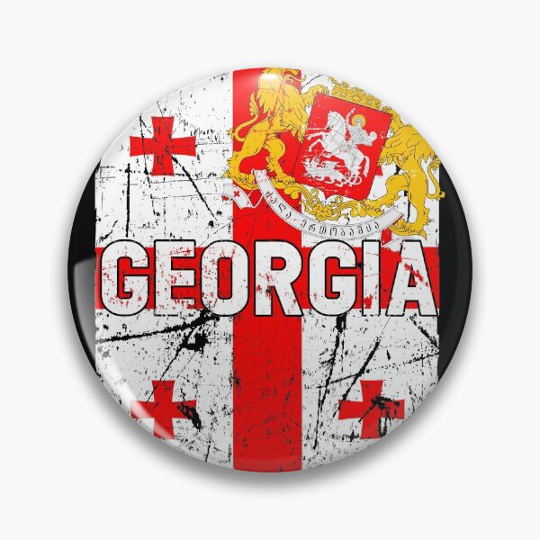 Item preview, Georgia Vintage Flag | Georgian Sakartvelo Flag designed and sold by MagicBoutique.