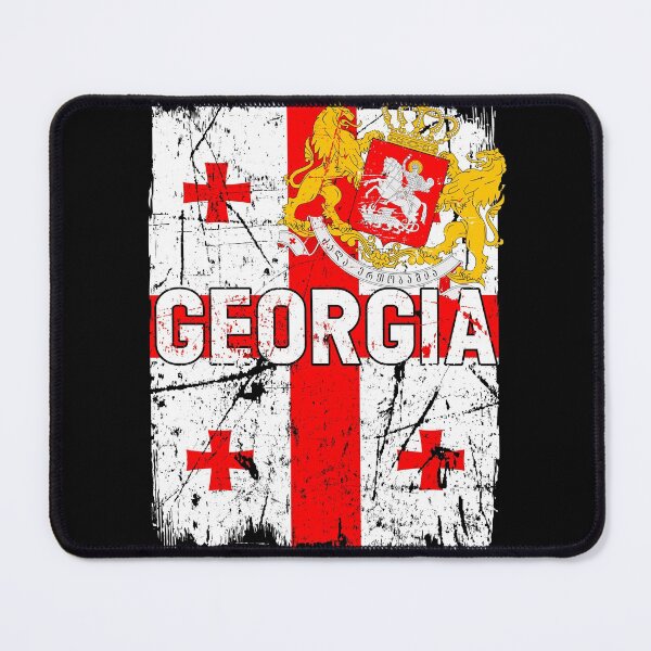 Item preview, Georgia Vintage Flag | Georgian Sakartvelo Flag designed and sold by MagicBoutique.