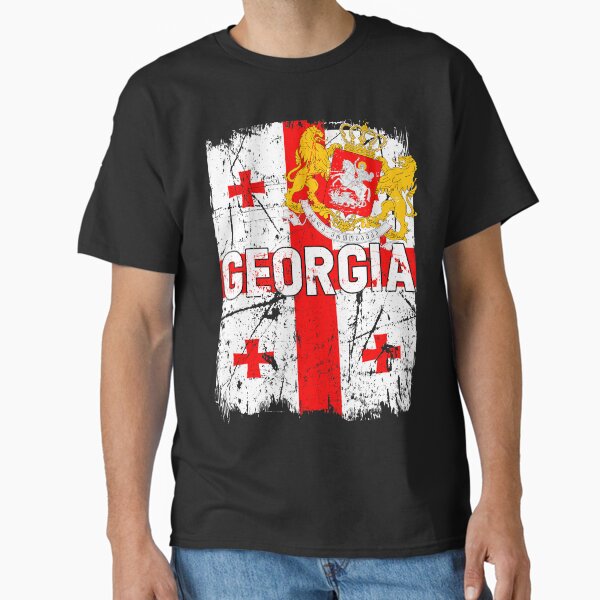 Item preview, Georgia Vintage Flag | Georgian Sakartvelo Flag designed and sold by MagicBoutique.