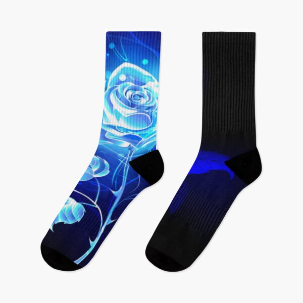 Item preview, Burning Blue Rose designed and sold by WearWolfDesigns.