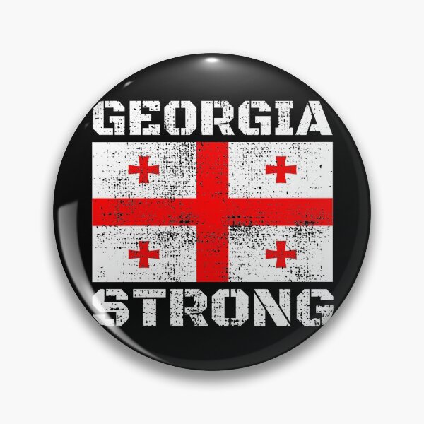 Item preview, Georgia Strong | Georgian Sakartvelo Flag designed and sold by MagicBoutique.