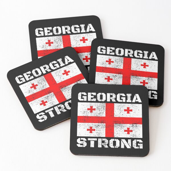 Item preview, Georgia Strong | Georgian Sakartvelo Flag designed and sold by MagicBoutique.