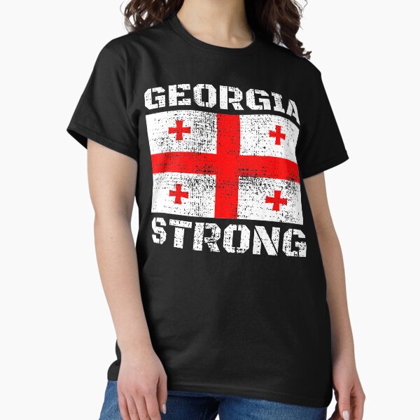 Item preview, Georgia Strong | Georgian Sakartvelo Flag designed and sold by MagicBoutique.