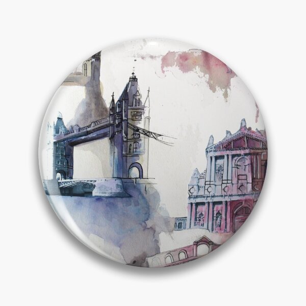 Item preview, London and the city of masks designed and sold by BMBIllustration.