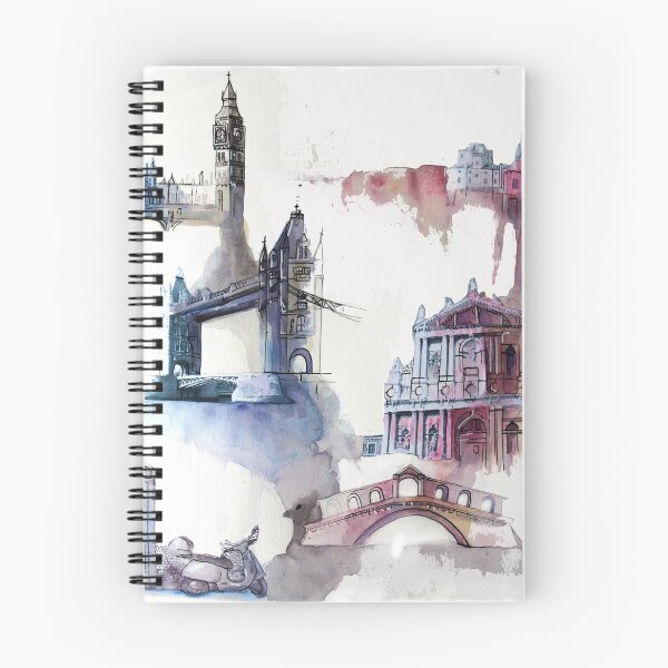 Item preview, London and the city of masks designed and sold by BMBIllustration.