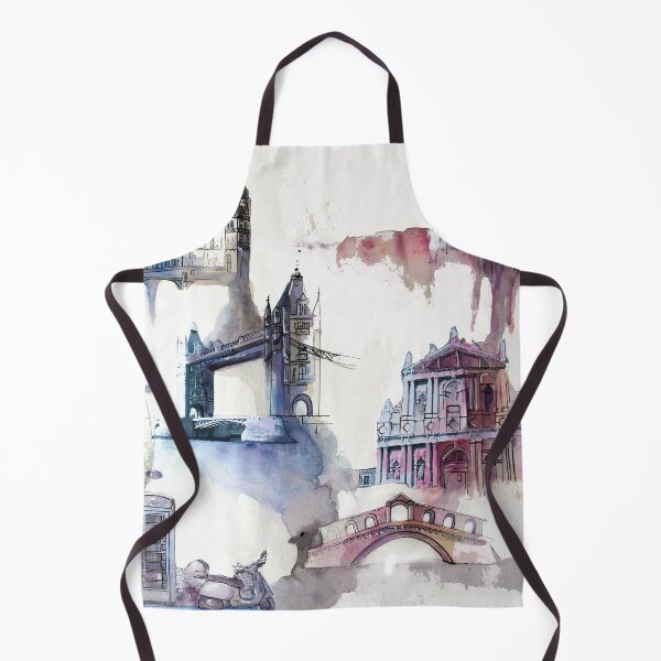 Item preview, London and the city of masks designed and sold by BMBIllustration.