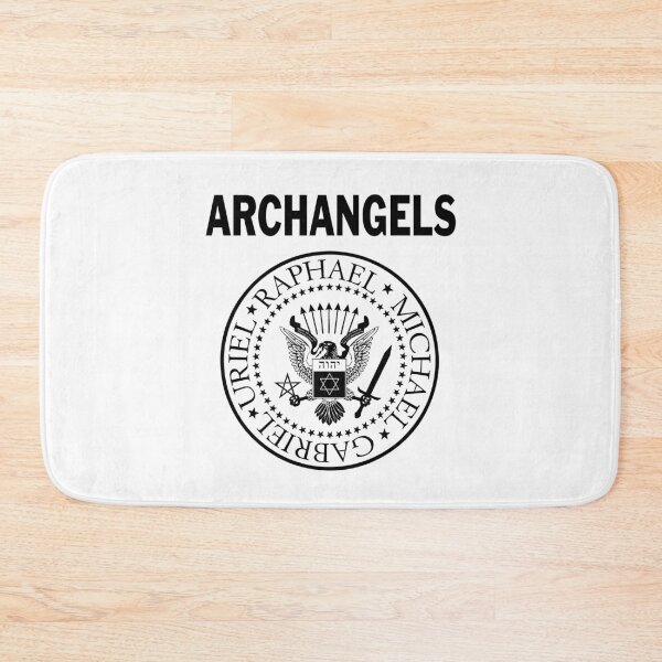 Item preview, Archangels: Lesser Banishing Ritual of the Pentagram - Retro Punk Rock Parody (VARIANT) designed and sold by Occult Designs.