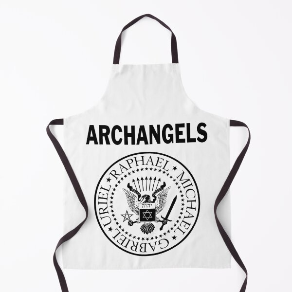 Item preview, Archangels: Lesser Banishing Ritual of the Pentagram - Retro Punk Rock Parody (VARIANT) designed and sold by Occult Designs.
