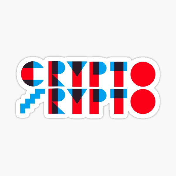 Crypt Rypto Sticker