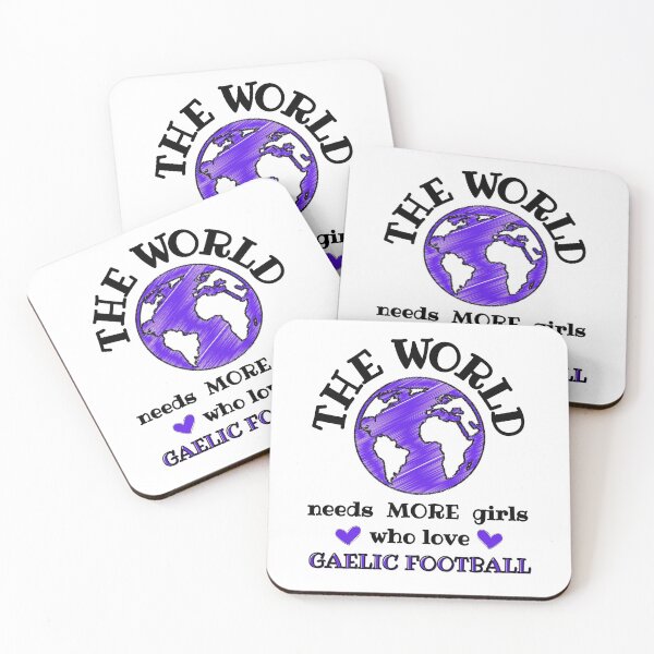 Item preview, The world needs more girls who play Gaelic Football designed and sold by TheGreenGoat.