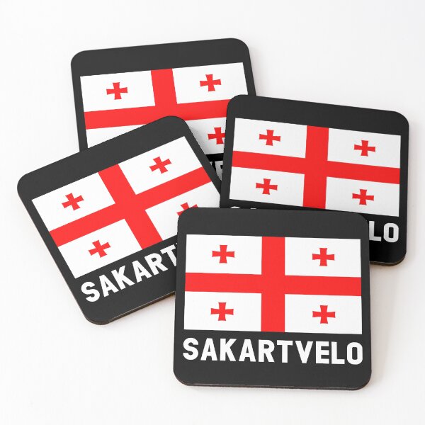 Item preview, Georgia Flag | Georgian Sakartvelo Flag designed and sold by MagicBoutique.