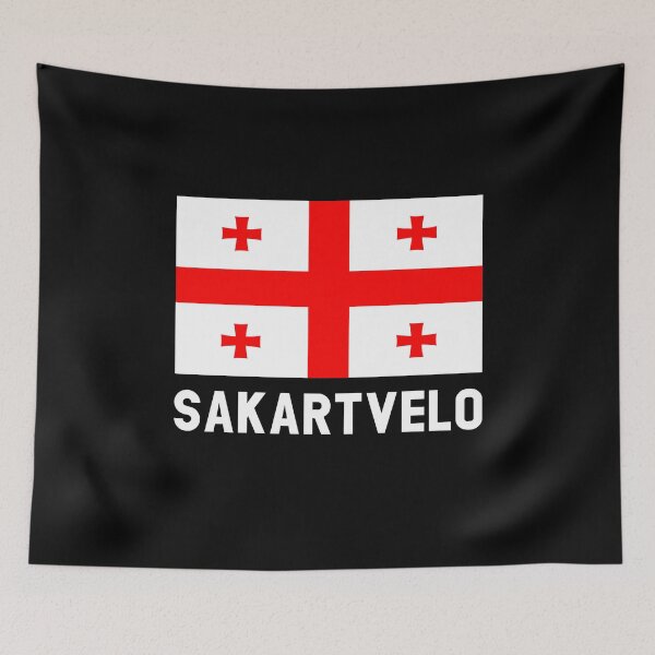 Item preview, Georgia Flag | Georgian Sakartvelo Flag designed and sold by MagicBoutique.