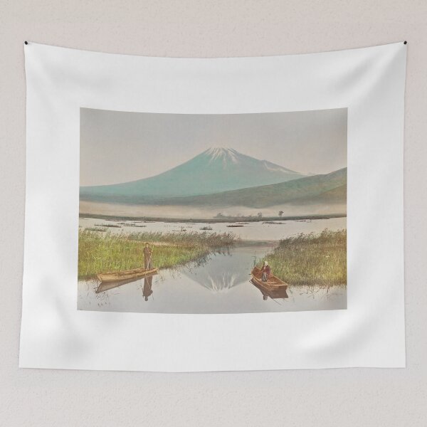 Item preview, Vintage Traditional Photo Mountain Mount Fuji 1897 Japan designed and sold by FrostMintStudio.