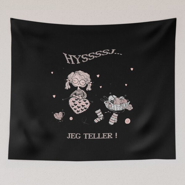Item preview, Knitting - Hysj I'm counting! Knitter designed and sold by Shirt-Designs.