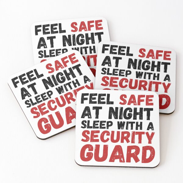 Item preview, Feel Safe At Night Sleep With A Security Guard designed and sold by Krysanthe.