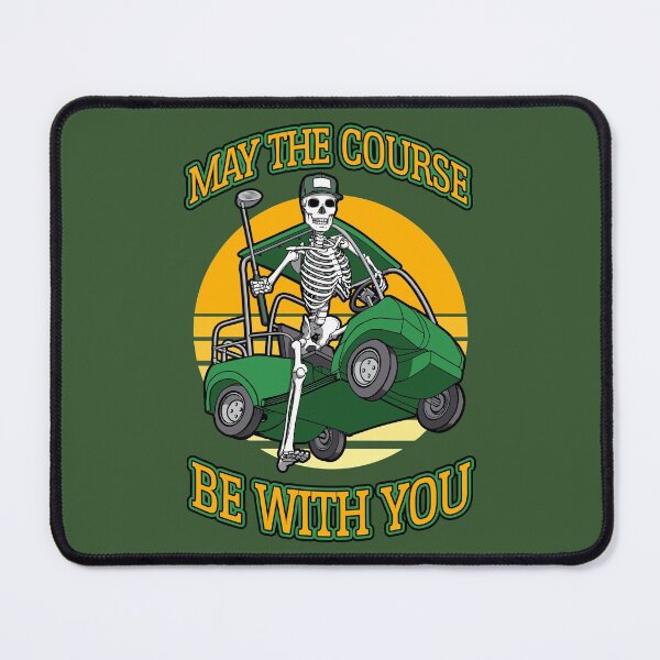 Item preview, May The Course Be With You Funny Golf Cart Skeleton Golfer designed and sold by GrandeDuc.