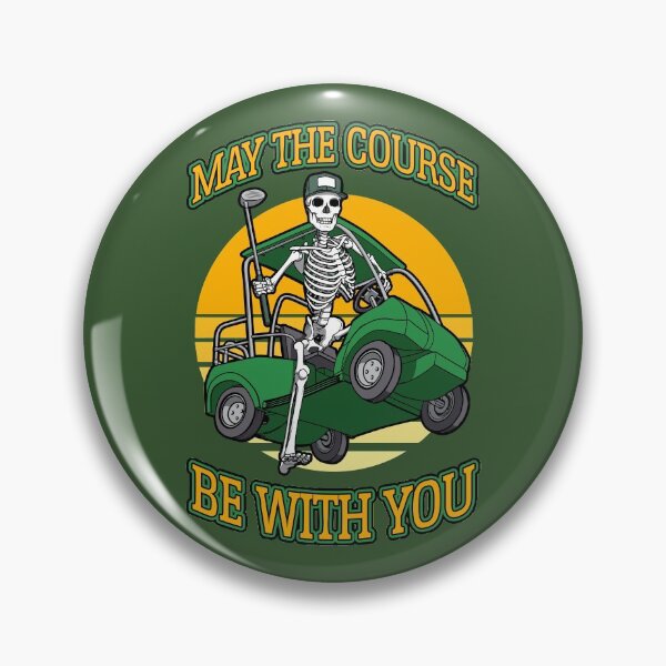 Item preview, May The Course Be With You Funny Golf Cart Skeleton Golfer designed and sold by GrandeDuc.
