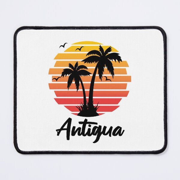 Aperçu de l'œuvre Antigua Tropical Sunny Scene créée et vendue par IdentiTee Studios.