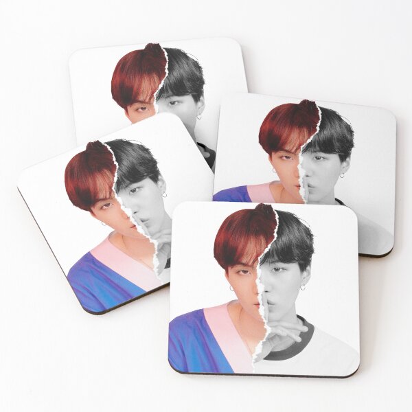 Item preview, BTS Suga Min Yoongi Love Yourself Answer L Version Sticker designed and sold by di-the-dreamer.