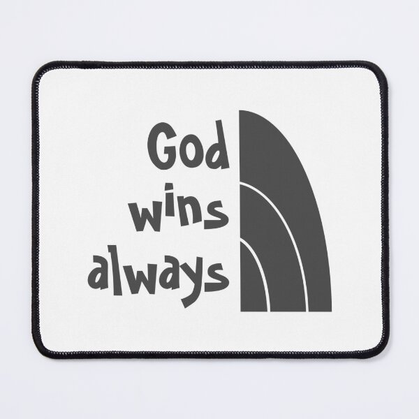 Item preview, Christian Design - God Wins, Always designed and sold by simplydesignart.