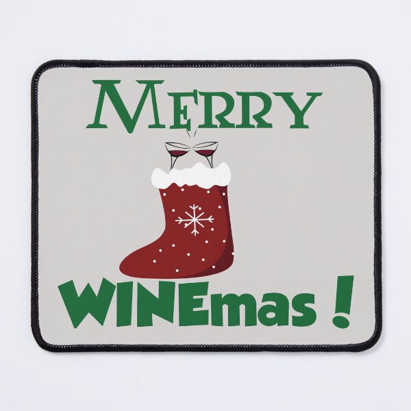 Item preview,  merry winemas! designed and sold by smokin-prints.
