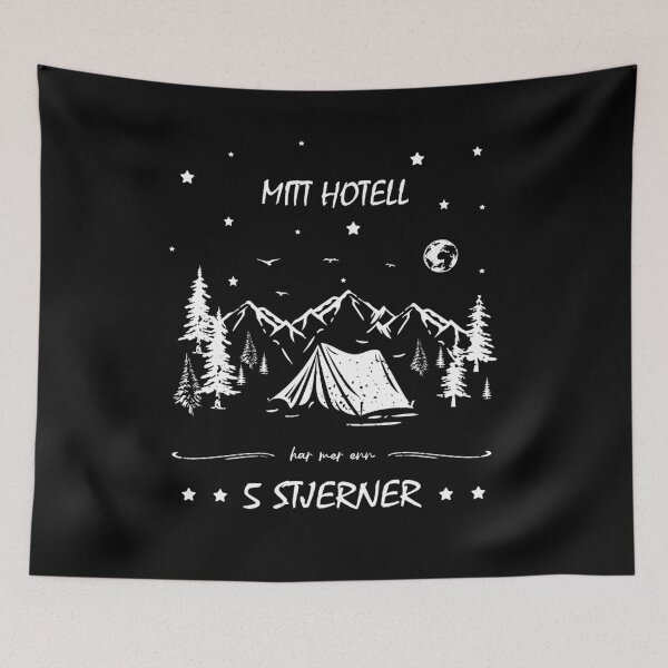 Item preview, Camping - My hotel has more than 5 stars designed and sold by Shirt-Designs.