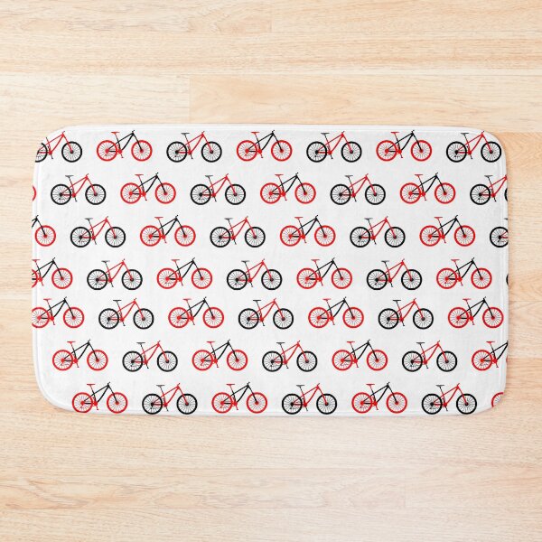 Item preview, Bicycle batik pattern red and black designed and sold by Warih.