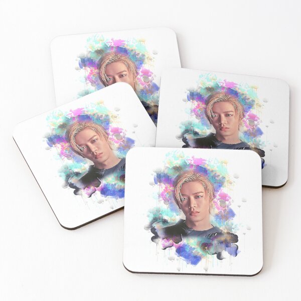 Item preview, Yuta NCT127 colorful art designed and sold by Lajibolalaa.
