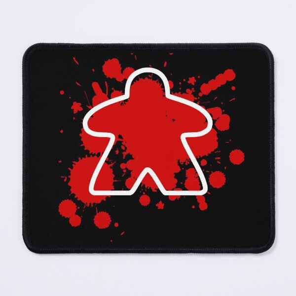 Item preview, Abstract Meeple - Red designed and sold by MadeByMeeples.