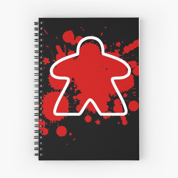 Artikelvorschau, Abstrakter Meeple - Rot entworfen und verkauft von MadeByMeeples.