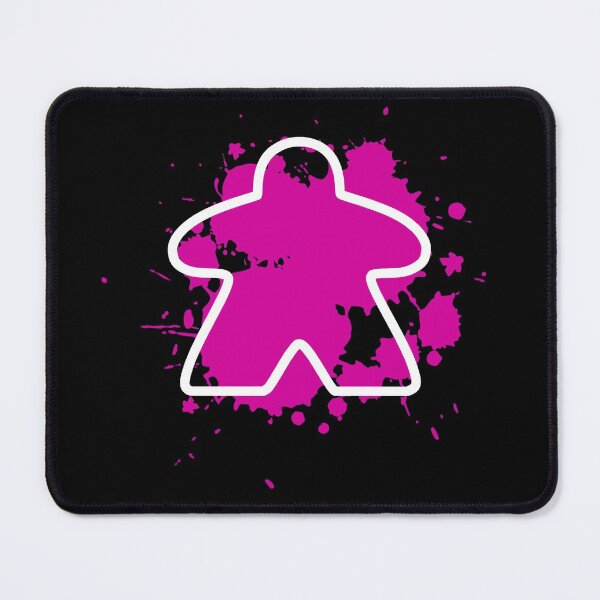 Item preview, Abstract Meeple - Pink designed and sold by MadeByMeeples.