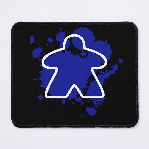 Artikelvorschau, Abstrakter Meeple - Dunkelblau entworfen und verkauft von MadeByMeeples.