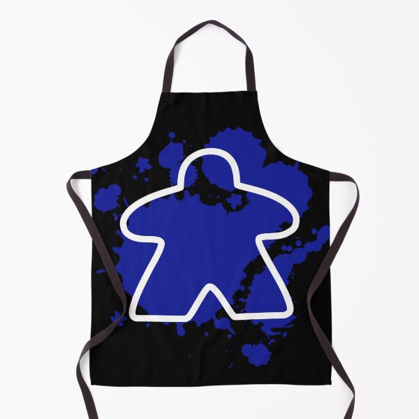 Item preview, Abstract Meeple - Dark Blue designed and sold by MadeByMeeples.