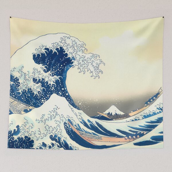 Item preview, The Great Wave Off by Katsushika Hokusai designed and sold by two peas in a pod.