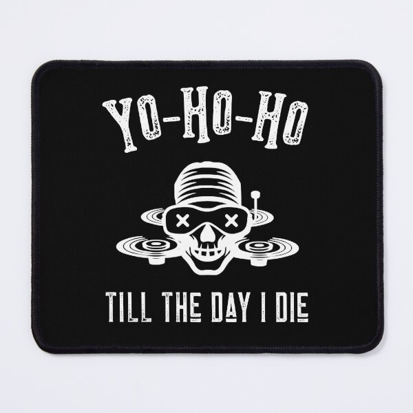 Item preview, A Pirate Skull Flying A Drone - Yo-Ho-Ho designed and sold by funpix-shop.