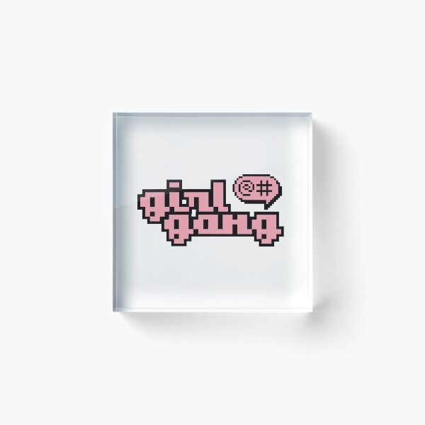Item preview, Girl Gang (8bits) designed and sold by basicstype.