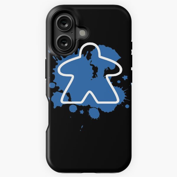 Item preview, Abstract Meeple - 'Meeple Minded' Blue designed and sold by MadeByMeeples.