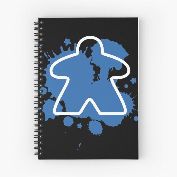 Artikelvorschau, Abstrakter Meeple - 'Meeple Minded' Blau entworfen und verkauft von MadeByMeeples.