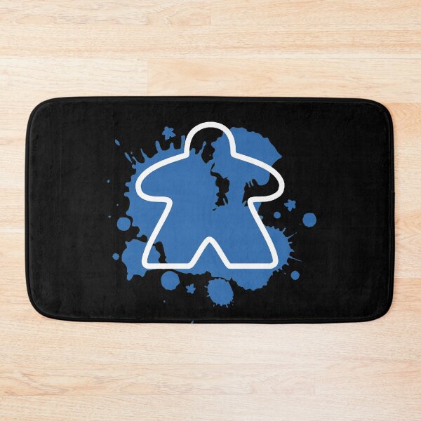 Item preview, Abstract Meeple - 'Meeple Minded' Blue designed and sold by MadeByMeeples.