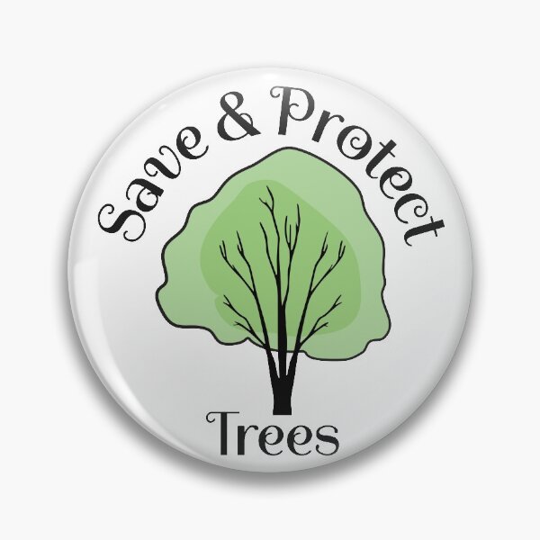 Item preview, Environmentalists slogan Save and Protect trees designed and sold by Innet.