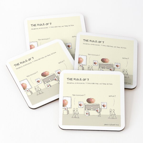 Item preview, The rule of 7 designed and sold by Sketchplanations.