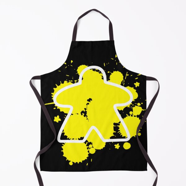 Item preview, Abstract Meeple - Yellow designed and sold by MadeByMeeples.