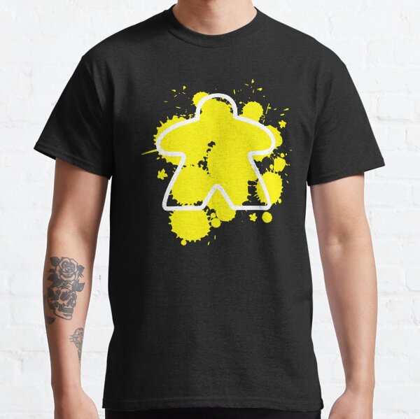 Item preview, Abstract Meeple - Yellow designed and sold by MadeByMeeples.