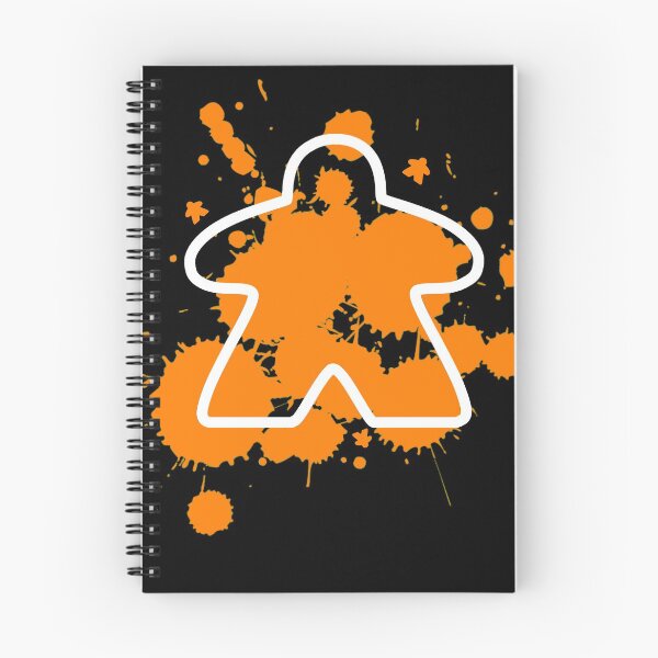 Artikelvorschau, Abstrakter Meeple - Orange entworfen und verkauft von MadeByMeeples.