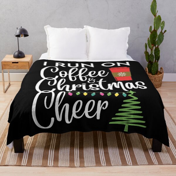 Item preview, I Run On Coffee and Christmas Cheer designed and sold by SunfullyYours.