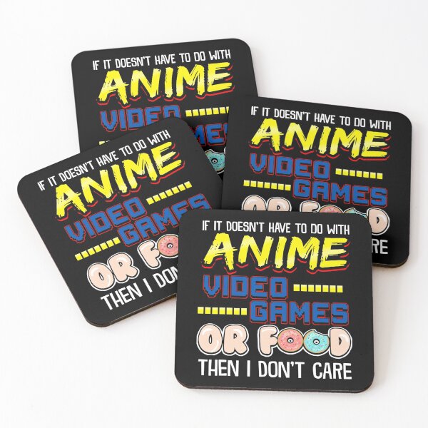 Item preview, Fanart Funny If Its Not Anime Video Games Or Food I Don_t Care Pun designed and sold by CCHankdesign.