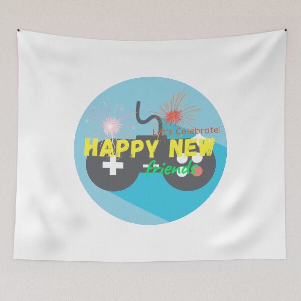 Item preview, Let's celebrate Happy new Friends designed and sold by taby2you.