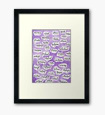 Capital Cities Framed Print