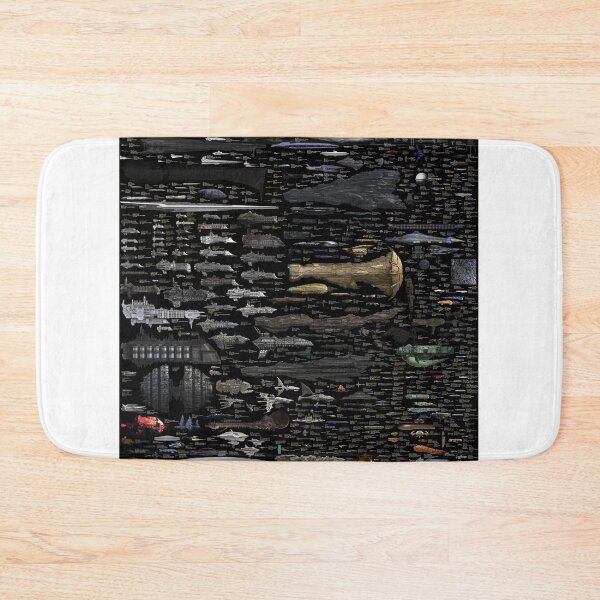 Item preview, Size comparison of Sci-fi spaceships designed and sold by Art Oasis.